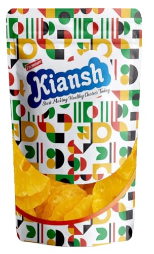 Image of Kiansh Dry fruits Nuts And Seeds (Dried Pineapple Ring, 200g)