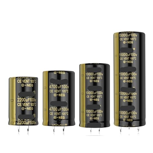 Condensateur 100V 3300UF pour réparer l'amplificateur audio de votre salon