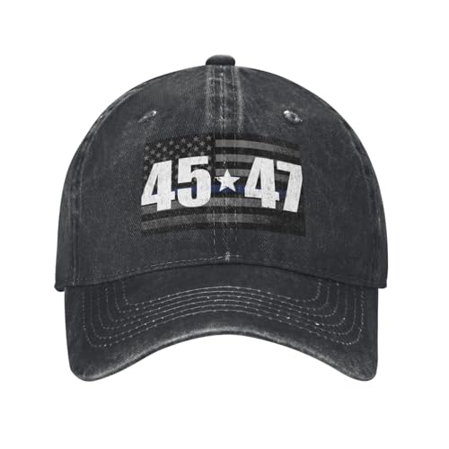 Gorra Pro Trump 45 Ajustable Casual Negro miniatura 1