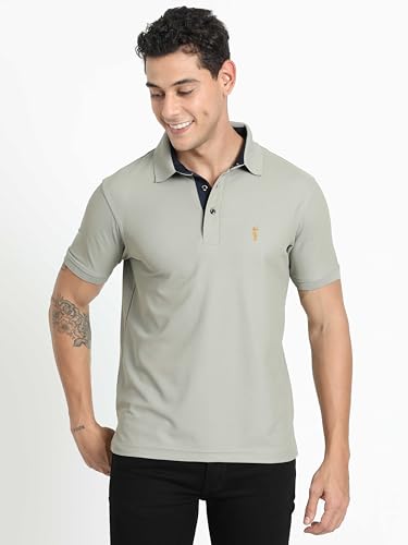Image of STELLERS Men's Premium Regular Fit Polo T-Shirt's |Feather Touch Feel | Odour Resistant| Anti-Static| Wrinkle Free | Quick Dry | Stretchable | Lightweight | Sweat-Proof
