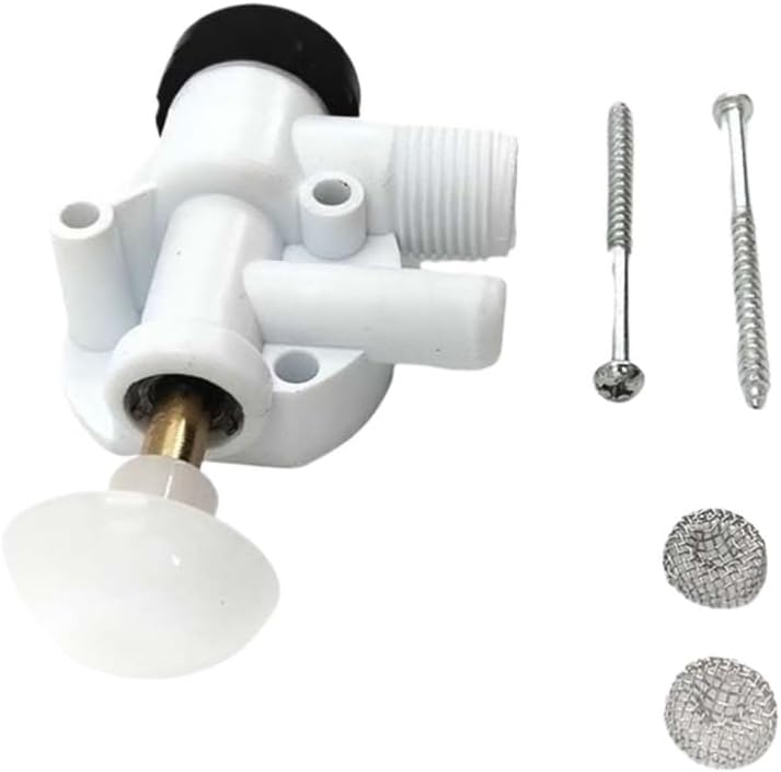 Toilet Water Valve Kit 1pc Toilet Water Valve Kit Part RV Trailer & Camper Accessories for Camper Pedal-Flush