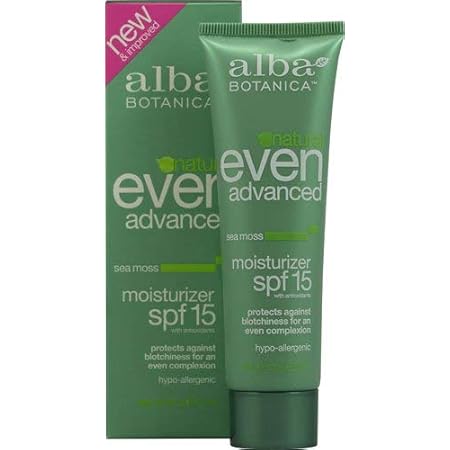 alba even advanced moisturizer spf 15