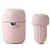 Presse Agrumes Portable jus Manuel Presse-Citron Orange Limetta, Pratique pour Voyager Excursion extérieur Pique-Nique, Juice Squeezer Juicer, Rose Gris
