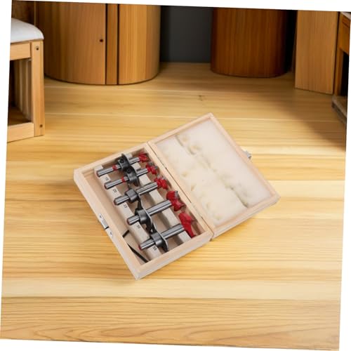Set de 5 brocas para madera de acero carbono miniatura 5