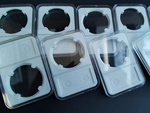 10Pack Coin Slab Snap Display Holder Storage 38Mm For Morgan,Peace,Ike Silver Dollar #TOP3
