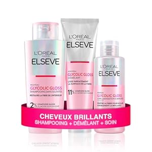 Routine Capillaire Complète Elseve Glycolic Gloss par L'Oréal Paris