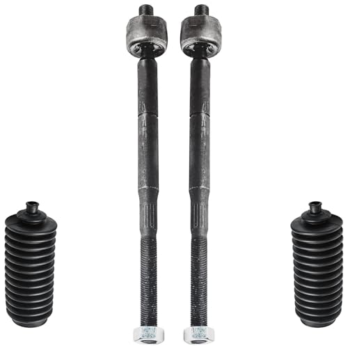Image of Detroit Axle - Front 10pc Struts Kit for 12-17 Jeep Compass, 11-17 Patriot, 2 Sway Bars 4 Tie Rods 2 Boots 2 Struts & Coil Spring 2011 2012 2013 2014 2015 2016 2017 Replacement Suspension