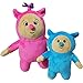 Dfngiq Anime y Bam Muñeca de Peluche de Peluche Muñeca de Peluche Suave 2 Piezas de 2030 cm