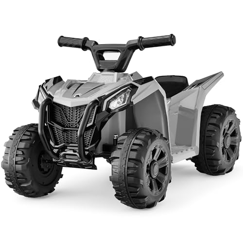Best Choice Products 6V Kids Ride On Toy, 4-Wheeler Quad ATV Play Car w/ 1.8MPH Max Speed, Treaded Tires, Rubber Handles, Push-Button Accelerator -...