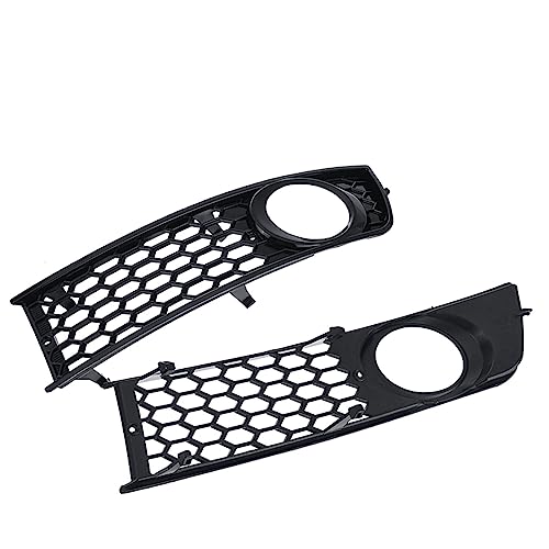 Grille ventilation ouverte calandre avant A4 B6 flux d'air nid d'abeille