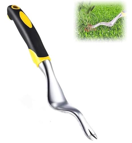 Yuchengxiang Weed Remover Tool,Dandelion Removal Tool,Stainless Steel Manual Weed Puller Tool,Effortless Outdoor Flower & Weed Remover,Heavy-Duty Hand Weeder for Garden, Patio, Lawn & Farmland