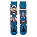 Bioworld Marvel Captain America 360-Degree Print Crew Socks