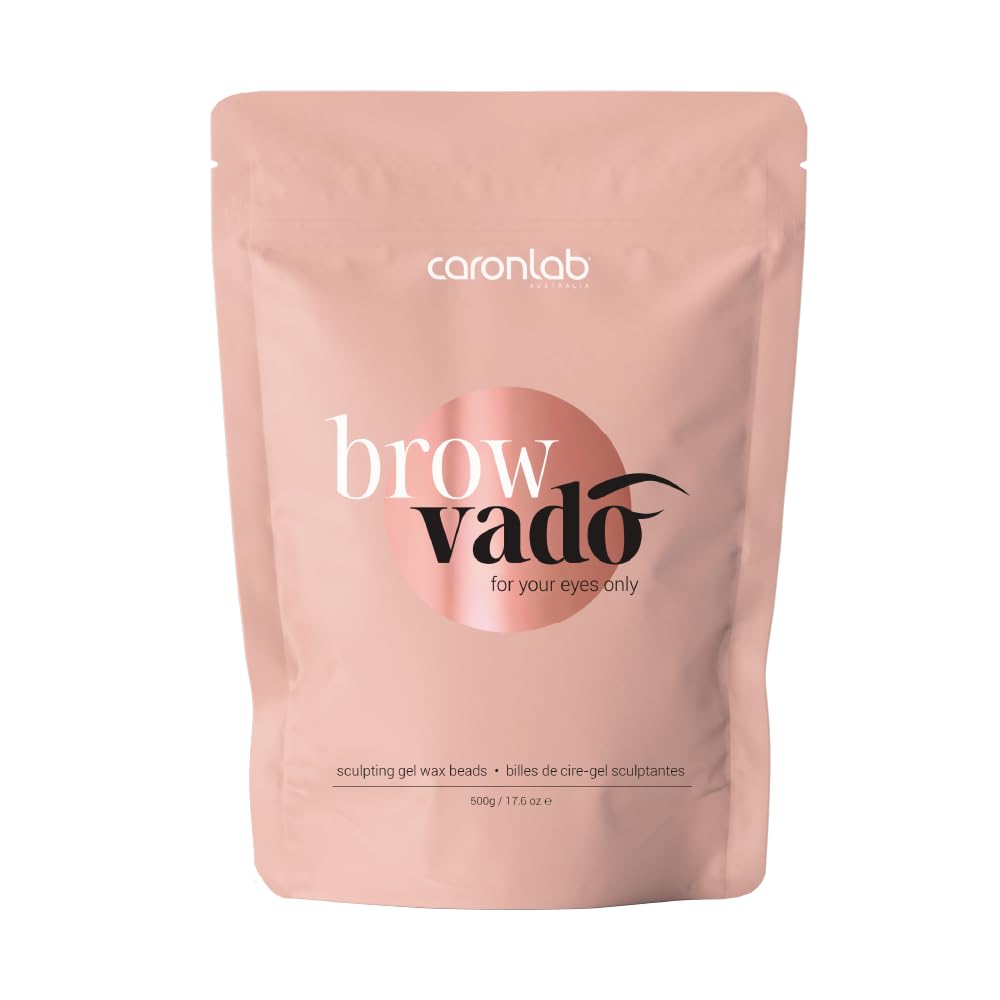 Caronlab Browvado Gel Wax 17.6 oz Eyebrow Sculpting Facial Hard Wax
