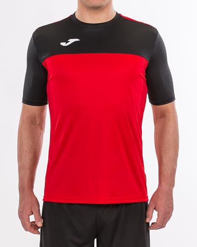 Joma Camiseta Deportiva Manga Corta Hombre , 6XS - 3XL - Transpirable y Secado Rápido, Ideal para Running o Gym - Winner