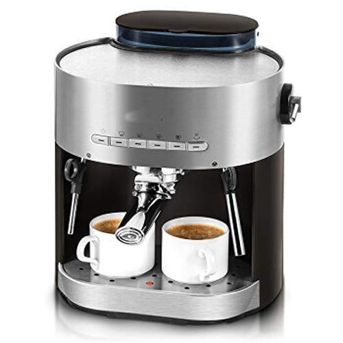 Cafetera semiautomática con capacidad 1.5 L negra