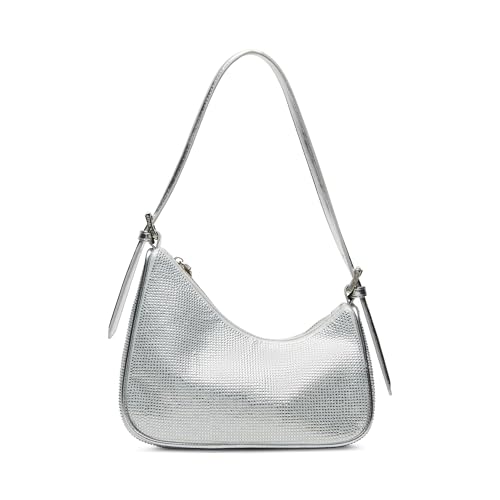 Steve Madden Womens Smith Asymmetrical Shoulder Bag