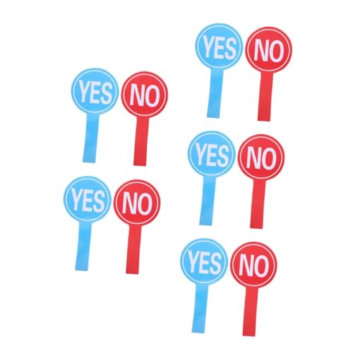 Tableau de score pour mot et vote oui en mousse | Lot de 5