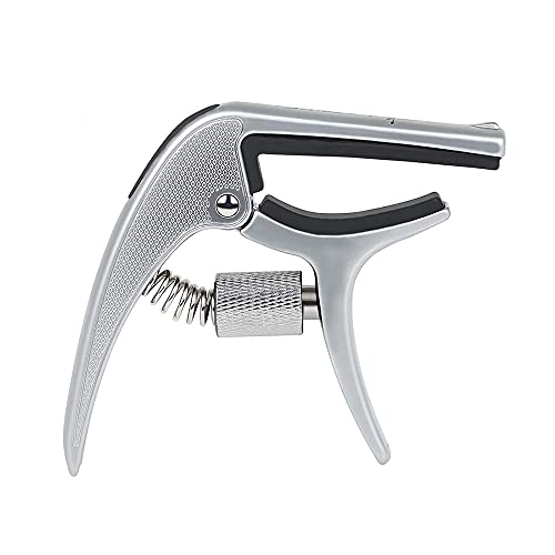 EURYTKS Ukulele Capo Clip de réglage de Capo en Alliage réglable Universel pour ukulélé Professionnel, pour Guitare… - Les Beatles, Paul McCartney, John Lennon, RIngo Starr, George Harrison EURYTKS Ukulele Capo Clip de réglage de Capo en Alliage réglable Universel pour ukulélé Professionnel, pour Guitare… – Image 3