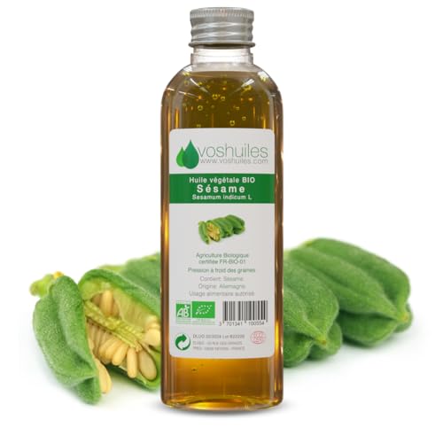 Huile Végétale BIO de Sésame - 250ml
