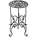 Sungmor Heavy Duty Cast Iron Potted Plant Stand,19.3-Inch 1 Tier Metal Planter Rack,Decorative Flower Pot Holder,Vintage & Rustic Style Indoor Outdoor Garden Pots Container Supports