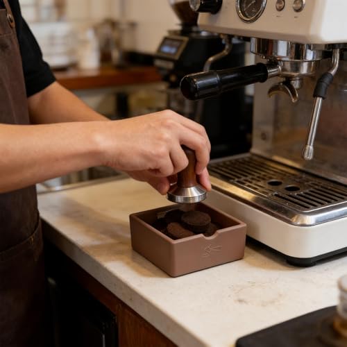 Cubo de basura de 1.5 L de café para encimera de cocina o barra de bar 3