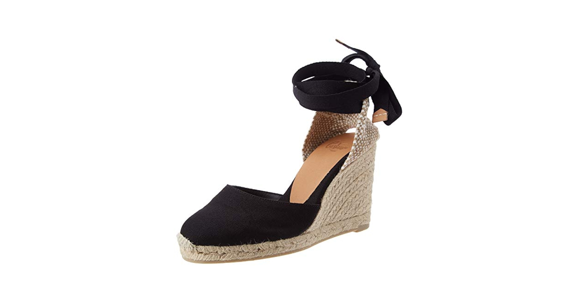 サンダル・ミュール CASTANER Women Sandals 023408LE 100 Black Amazon.com | Castañer Women's Carina/8/001 Espadrilles