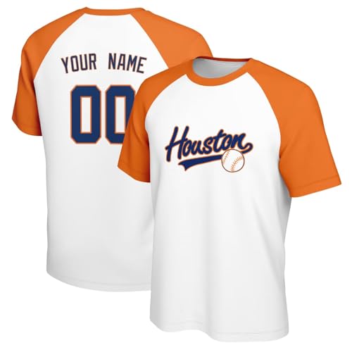 Image of ANTKING T-Shirt Custom Name Number Crewneck Short Sleeve for Men Youth Gifts