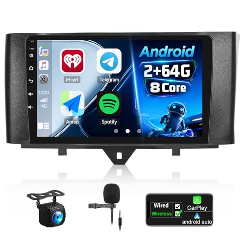 【Bluetooth/WiFi e navigatore satellitare GPS 】È possibile la navigazione online/offline, in modo da poter navigare facilmente in luoghi dove non c'è rete.Gli utenti possono acquistare la navigazione offline direttamente dal Play Store.È anche possibile connettersi al WiFi e scaricare altre app per maggiori funzionalità. Funzionalità Bluetooth integrata per chiamate in vivavoce e riproduzione musicale con controlli fluidi e senza distrazioni.