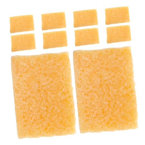 INOOMP 10pcs Professional Skateboard Sandpaper Cleaner Durable Rubber Grip Tape Eraser for Efficient Cleaning of Skateboard Decks and Grip Tapes Versatile and Reusable Cleaning Blocks