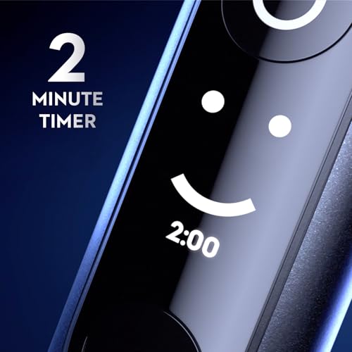 Image of Oral-B iO Series 7G Electric Toothbrush with 1 Replacement Brush Head, Black Onyx