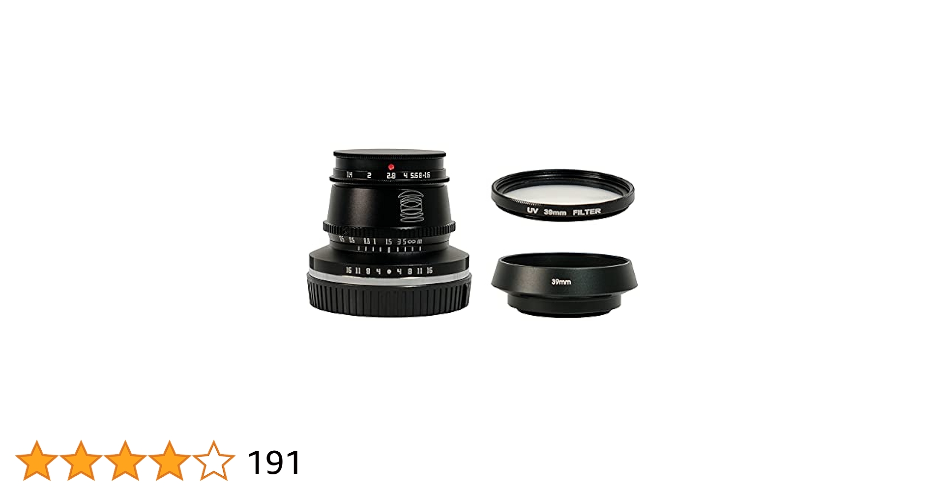 Amazon | TTArtisan 35mm F1.4 APS-Cフォーマット大口径