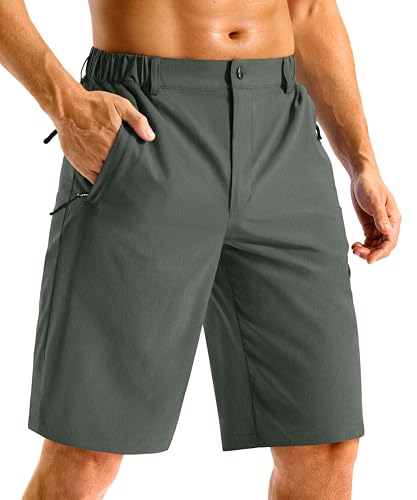Image of G Gradual Men's Shorts 11 inch Long Golf Lightweight Knee Length Shorts