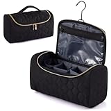 ZRSUN Travel Case for Dyson Airwrap Complete Styler, Portable Padded Storage Bag with Hanging Hook, Fits All Dyson Airwrap Models & Attachments, Black