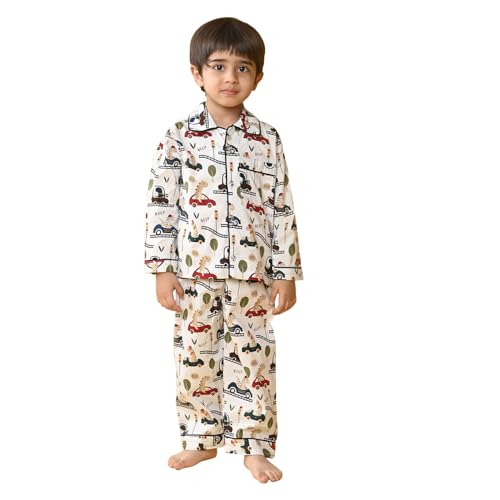 Image of Jam & Sugar Boys Cotton Printed Night Suit Set