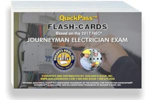 Journeyman Electrician 2017 NEC Prep: Code Book Tabs & QuickPass Flash Cards
