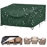 Abdeckungen für GartenmöbelTischabdeckung Outdoor Wetterfest 420D Oxford Abdeckung Gartentisch...