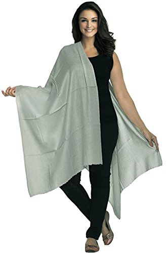 Pashmina argenté femme contre le froid solution étole chic