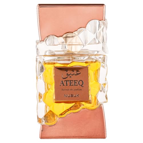 Ateeq Nusuk by RiiFFS Extrait de parfum, 100 ml, parfum de luxe unisexe avec notes orientales