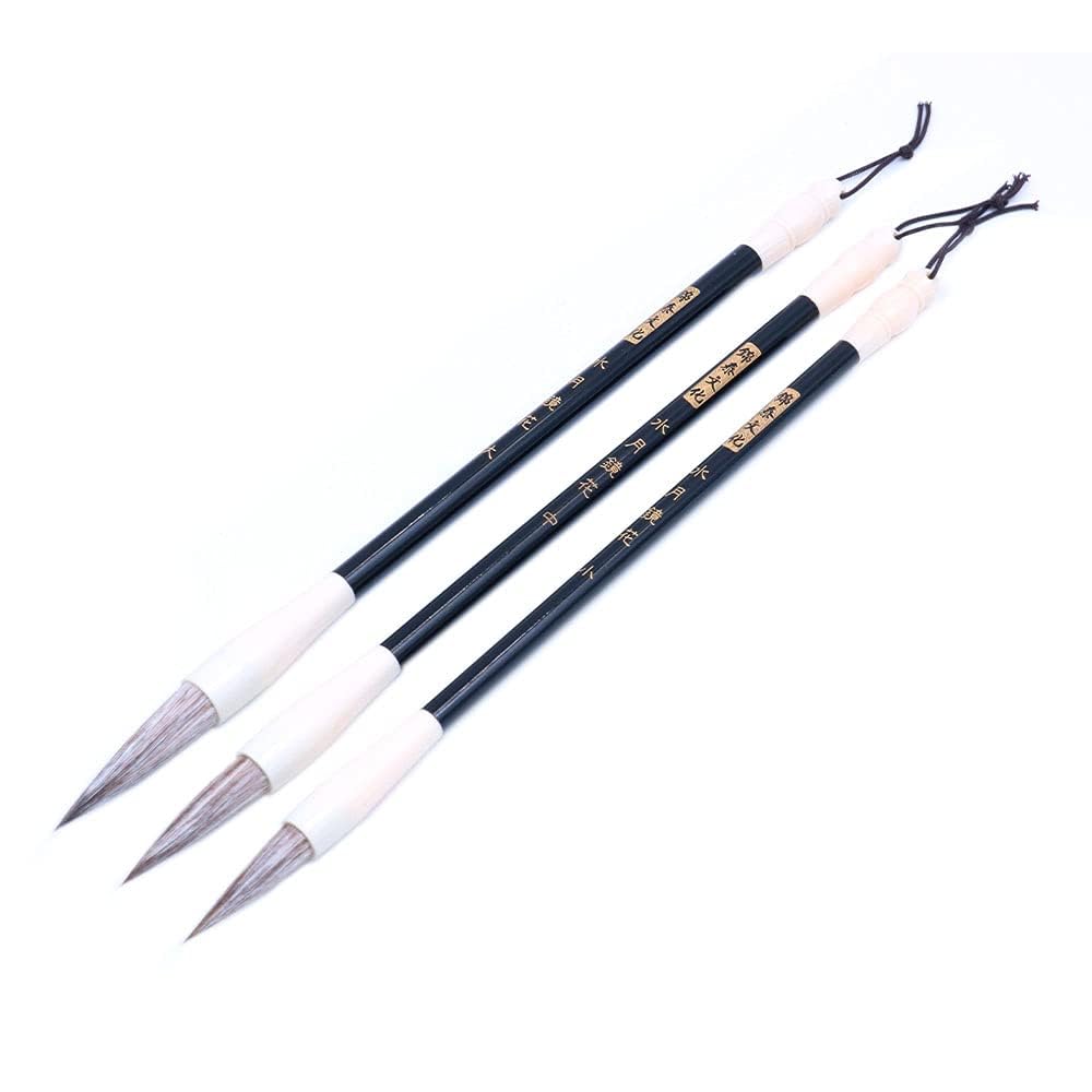 Set di 10 pennelli per calligrafia cinese, idea regalo per principianti