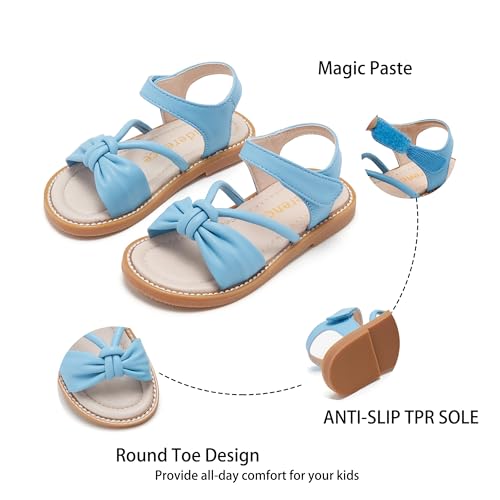 Image of Kiderence Toddler Girls Sandals Little Girls Kids Summer Shoes Toddler Sandals