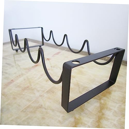 Soporte para botellas de vino en alambre para 4 botellas miniatura 6