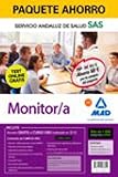  Paquete Ahorro y Test online GRATIS Monitor/a del Servicio Andaluz de Salud. Ahorra 60 € (incluye Temario común; Temario específico volúmenes 1 y 2; 1800 test online gratis y acceso a Curso Oro)