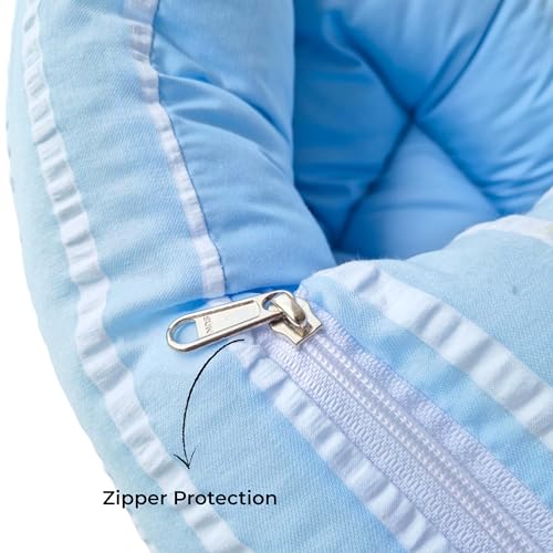 Image of VoiDrop Cotton Baby Sleeping Bag for Newborns Soft & Cozy Infant Carry Nest | Baby Portable Travelling Bed for Baby Carrying & co Sleeping, Unisex Baby Sleeping Bed