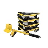 【5 Packs Mover Tool Set】: Emballage inclus 4 x rouleaux + 1 x Lifter. N'hésitez pas à nous contacter si vous avez des questions.