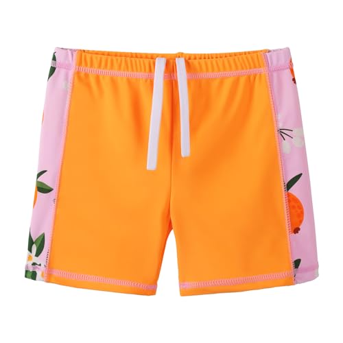 Image of Girls Two Piece Swimsuit Floral UPF 50+ Rash Guard Set Kids Beach Swimwear