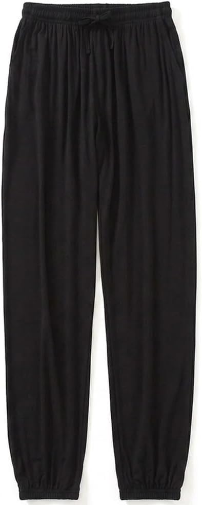 Women's Long Sleep Pants Summer Modal Lightweight Lounge Pants Casual Home Wear Bottoms Pajama Pants With Pocket