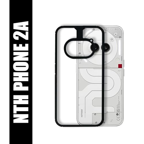 Image of KIVANO LUXE Crystal Clear Back Case Compatible with Nothing Phone (2a) 5G / Nothing Phone (2a) Plus Back Cover Case | 360 Degree Protection | Shock Proof Design | Transparent Back Cover (PC & TPU)