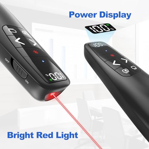 Image of (2 Units) Presentation Clicker & Case, Power Display Presenter Remote