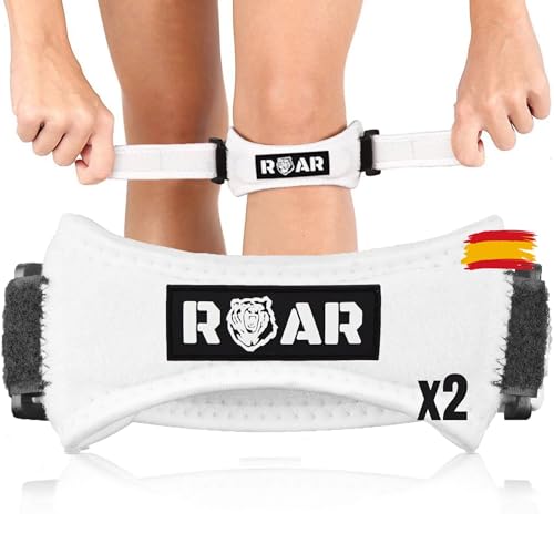 Roar® Pack 2X Rodillera Cinta Rotuliana, Rodillera Menisco, Cincha Rotuliana, Rodilleras Menisco y...