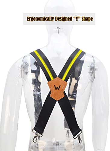 2Inch Men's Suspenders W/ Hooks, Heavy Duty Suspenders For Men, Work Suspenders, Work Suspenders For Men, Suspenders For Men Heavy Duty, Suspenders For Men, Mens Suspenders, Mens Suspenders For Jeans #TOP3